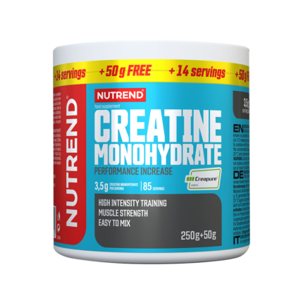 Creatine Monohydrate Creapure® 250g + 50g Free